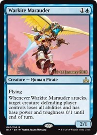 Warkite Marauder [Rivals of Ixalan Promos] | Gaming Infinity