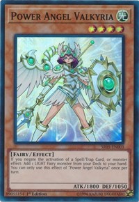 Power Angel Valkyria [Structure Deck: Wave of Light] [SR05-EN003] | Gaming Infinity