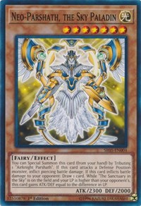 Neo-Parshath, the Sky Paladin [Structure Deck: Wave of Light] [SR05-EN004] | Gaming Infinity