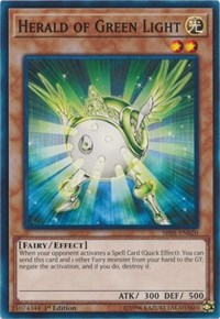 Herald of Green Light [Structure Deck: Wave of Light] [SR05-EN020] | Gaming Infinity