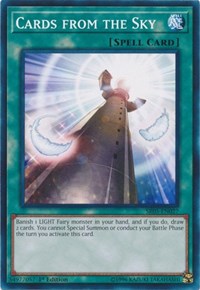 Cards from the Sky [Structure Deck: Wave of Light] [SR05-EN027] | Gaming Infinity