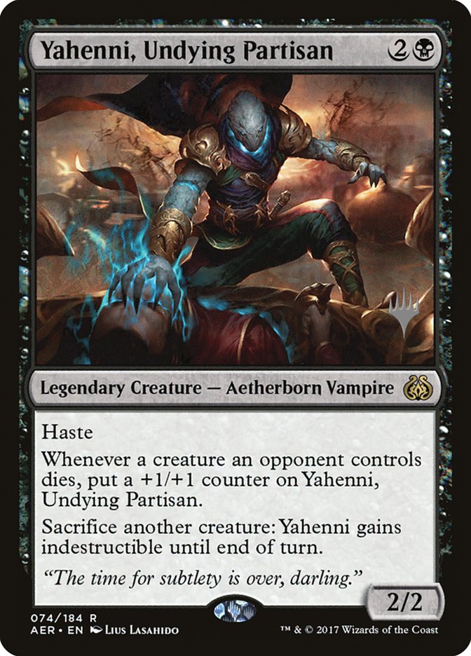 Yahenni, Undying Partisan (Promo Pack) [Aether Revolt Promos] | Gaming Infinity