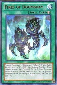 Fires of Doomsday (Red) [Duelist League Promo] [DL15-EN014] | Gaming Infinity