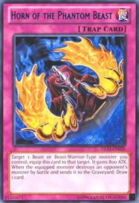 Horn of the Phantom Beast (Blue) [Duelist League Promo] [DL15-EN020] | Gaming Infinity