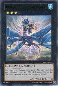 Number 17: Leviathan Dragon (Green) [Duelist League Promo] [DL15-EN012] | Gaming Infinity