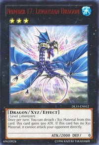 Number 17: Leviathan Dragon (Red) [Duelist League Promo] [DL15-EN012] | Gaming Infinity