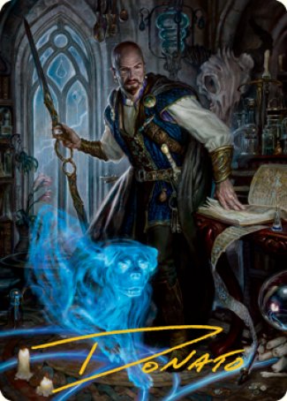 Mordenkainen Art Card (Gold-Stamped Signature) [Dungeons & Dragons: Adventures in the Forgotten Realms Art Series] | Gaming Infinity