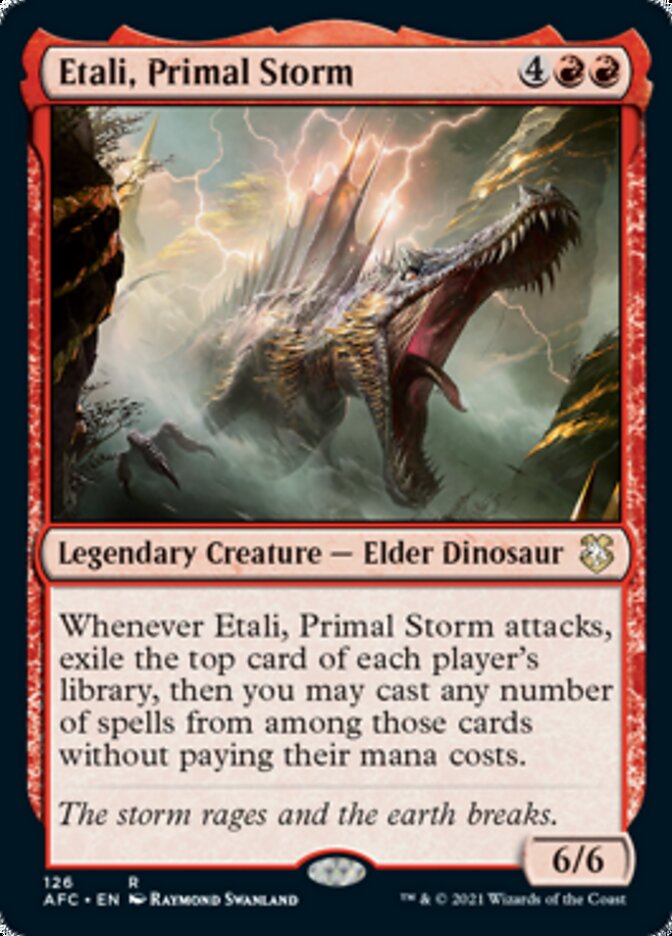 Etali, Primal Storm [Dungeons & Dragons: Adventures in the Forgotten Realms Commander] | Gaming Infinity