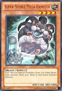 Super-Nimble Mega Hamster (Red) [Duelist League Promo] [DL15-EN007] | Gaming Infinity