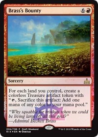 Brass's Bounty [Rivals of Ixalan Promos] | Gaming Infinity