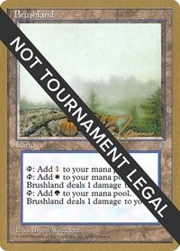 Brushland - 1996 Eric Tam (ICE) [Pro Tour Collector Set] | Gaming Infinity