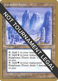 Karplusan Forest - 1996 Eric Tam (ICE) [World Championship Decks] | Gaming Infinity