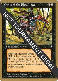 Order of the Ebon Hand (Benson) - 1996 George Baxter (FEM) [World Championship Decks] | Gaming Infinity