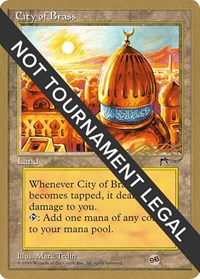 City of Brass - 1996 Leon Lindback (ARN) (SB) [World Championship Decks] | Gaming Infinity