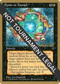 Hymn to Tourach (Circle) - 1996 Leon Lindback (FEM) [World Championship Decks] | Gaming Infinity