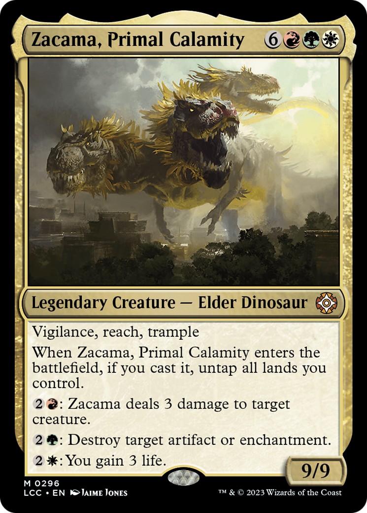 Zacama, Primal Calamity [The Lost Caverns of Ixalan Commander] | Gaming Infinity