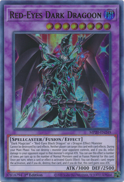 Red-Eyes Dark Dragoon [MP20-EN249] Ultra Rare | Gaming Infinity