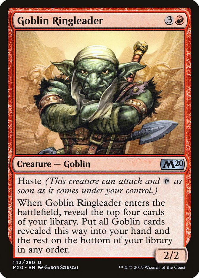 Goblin Ringleader [Core Set 2020] | Gaming Infinity