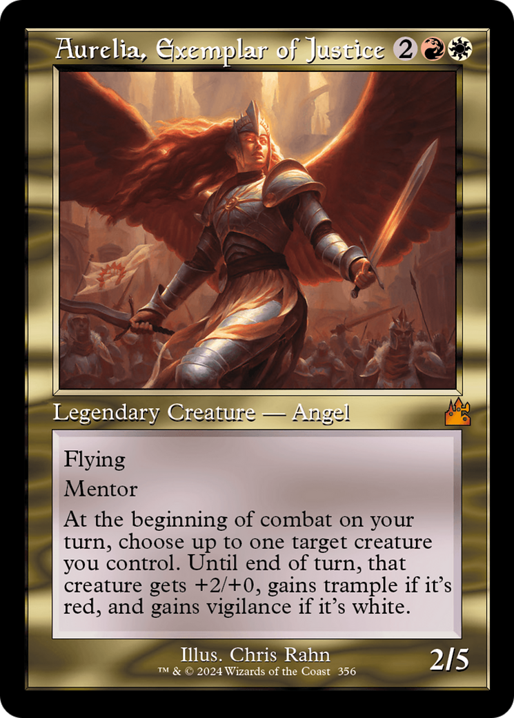 Aurelia, Exemplar of Justice (Retro) [Ravnica Remastered] | Gaming Infinity