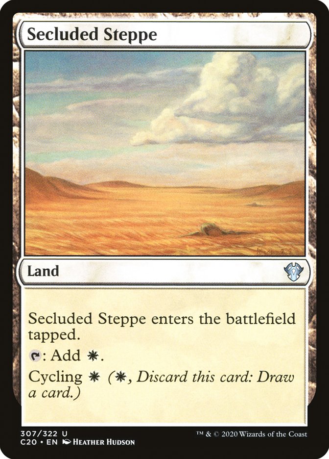 Secluded Steppe [Commander 2020] | Gaming Infinity