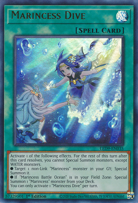 Marincess Dive [LED9-EN035] Ultra Rare | Gaming Infinity