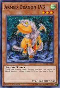 Armed Dragon LV3 [Legendary Duelists: Ancient Millennium] [LED2-EN025] | Gaming Infinity