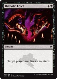 Diabolic Edict [Masters 25] | Gaming Infinity