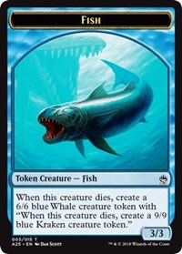 Fish Token (005) [Masters 25 Tokens] | Gaming Infinity