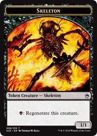 Skeleton Token (008) [Masters 25 Tokens] | Gaming Infinity