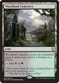 Woodland Cemetery [Dominaria] | Gaming Infinity