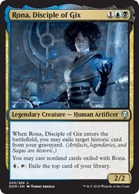 Rona, Disciple of Gix [Dominaria] | Gaming Infinity