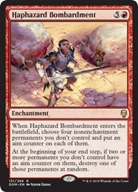 Haphazard Bombardment [Dominaria] | Gaming Infinity