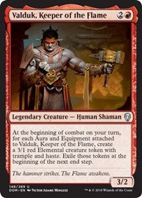 Valduk, Keeper of the Flame [Dominaria] | Gaming Infinity