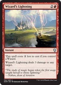 Wizard's Lightning [Dominaria] | Gaming Infinity