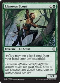 Llanowar Scout [Dominaria] | Gaming Infinity