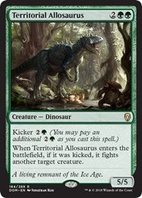 Territorial Allosaurus [Dominaria] | Gaming Infinity