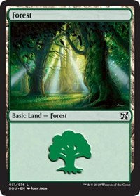 Forest (31) [Duel Decks: Elves vs. Inventors] | Gaming Infinity