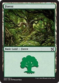 Forest (32) [Duel Decks: Elves vs. Inventors] | Gaming Infinity