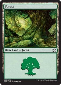 Forest (33) [Duel Decks: Elves vs. Inventors] | Gaming Infinity