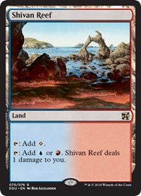 Shivan Reef [Duel Decks: Elves vs. Inventors] | Gaming Infinity