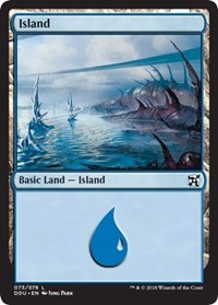 Island (73) [Duel Decks: Elves vs. Inventors] | Gaming Infinity