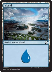 Island (74) [Duel Decks: Elves vs. Inventors] | Gaming Infinity