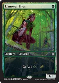 Llanowar Elves [Dominaria Promos] | Gaming Infinity