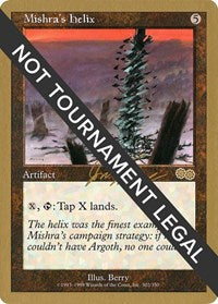 Mishra's Helix - 2000 Jon Finkel (USG) [World Championship Decks] | Gaming Infinity