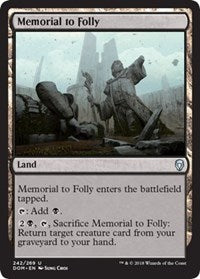 Memorial to Folly [Dominaria] | Gaming Infinity