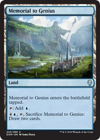 Memorial to Genius [Dominaria] | Gaming Infinity