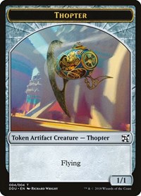 Thopter (004) Token [Duel Decks: Elves vs. Inventors Tokens] | Gaming Infinity