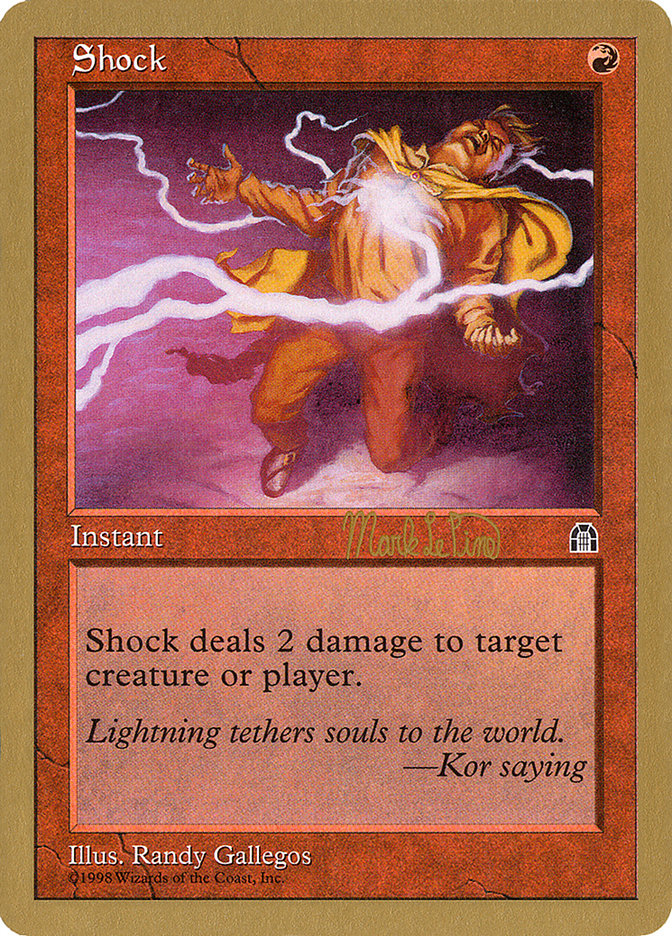 Shock (Mark Le Pine) [World Championship Decks 1999] | Gaming Infinity
