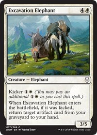 Excavation Elephant [Dominaria] | Gaming Infinity