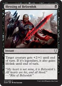 Blessing of Belzenlok [Dominaria] | Gaming Infinity